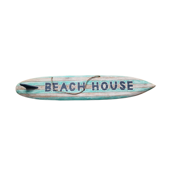 Beach House Surf Board Sign