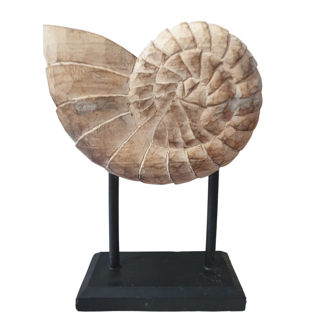 Coastal Decor Shell Design On Stand