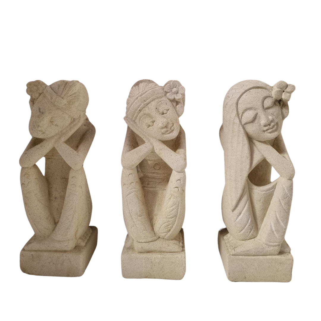 Balinese Limestone Dreamtime Couple