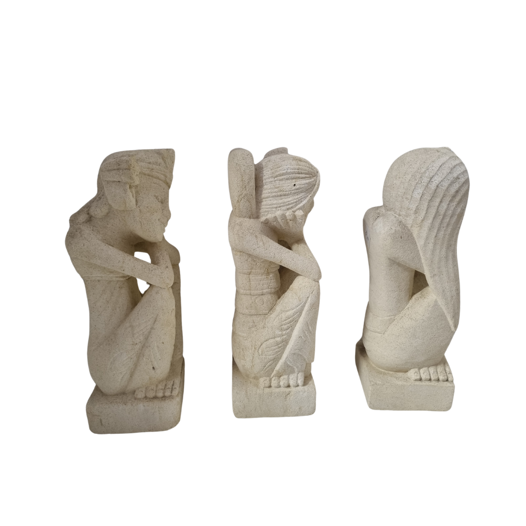 Balinese Limestone Dreamtime Couple