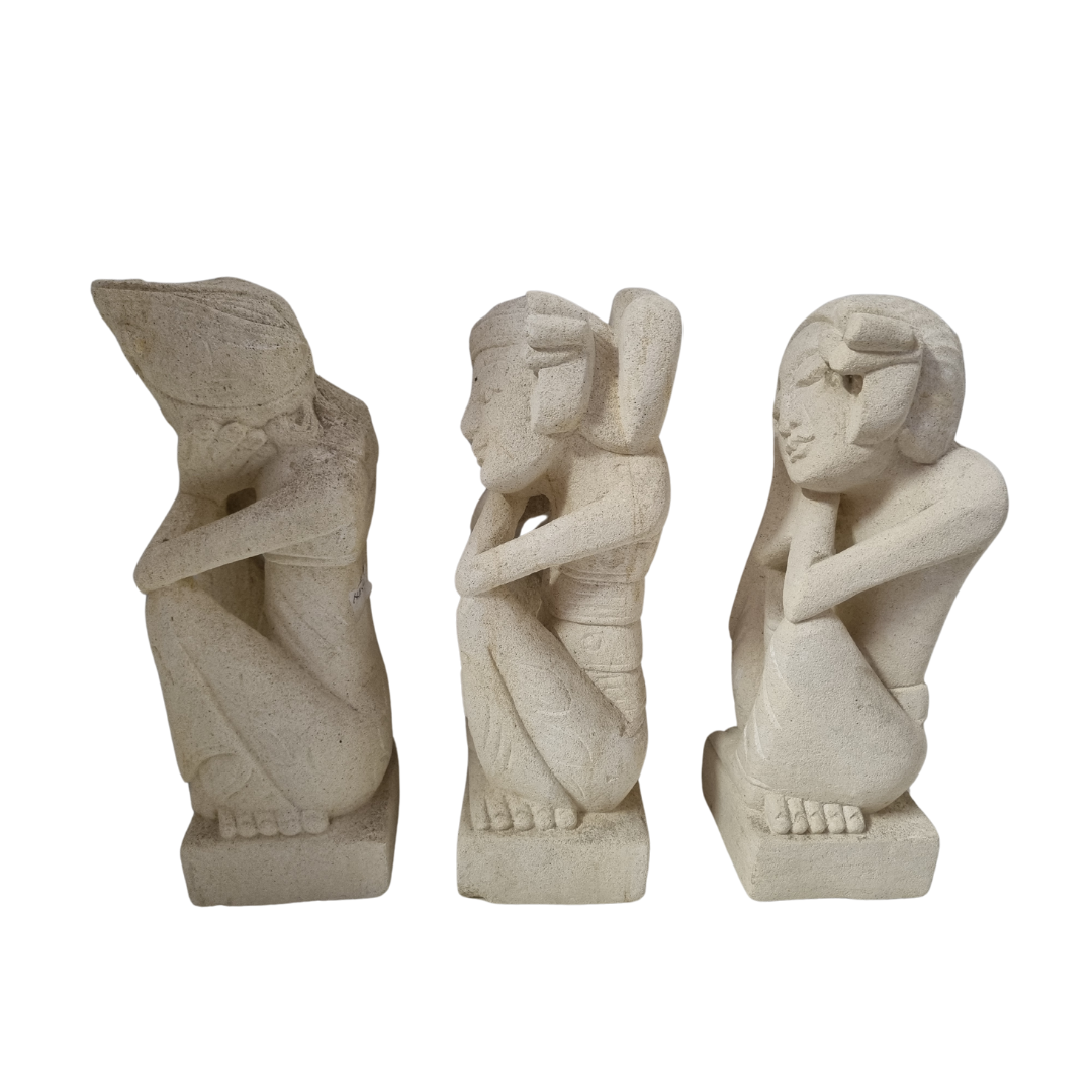 Balinese Limestone Dreamtime Couple