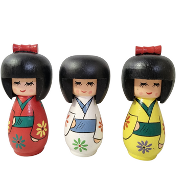 Japanese Wooden Doll Art