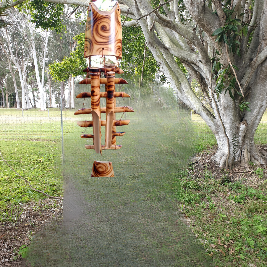 Wind Chimes Hand Carved Designs