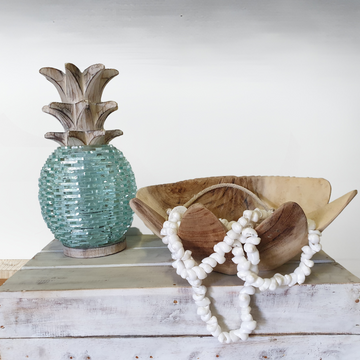 Glass Pineapple Boho Décor