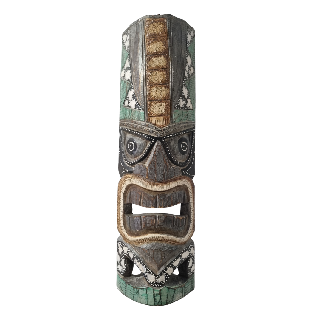 Tiki Mask Tribal Wall Art 