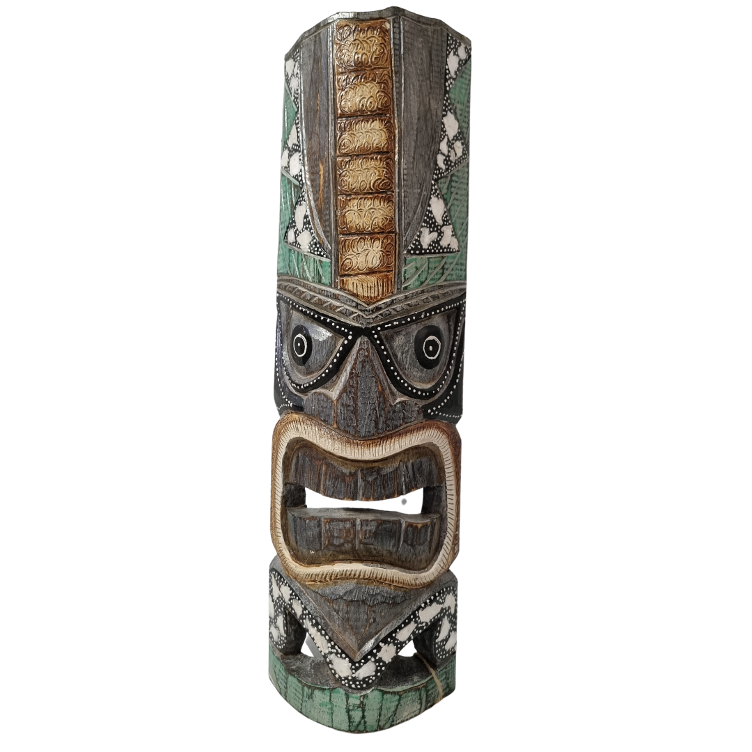 Tiki Mask Tribal Wall Art 