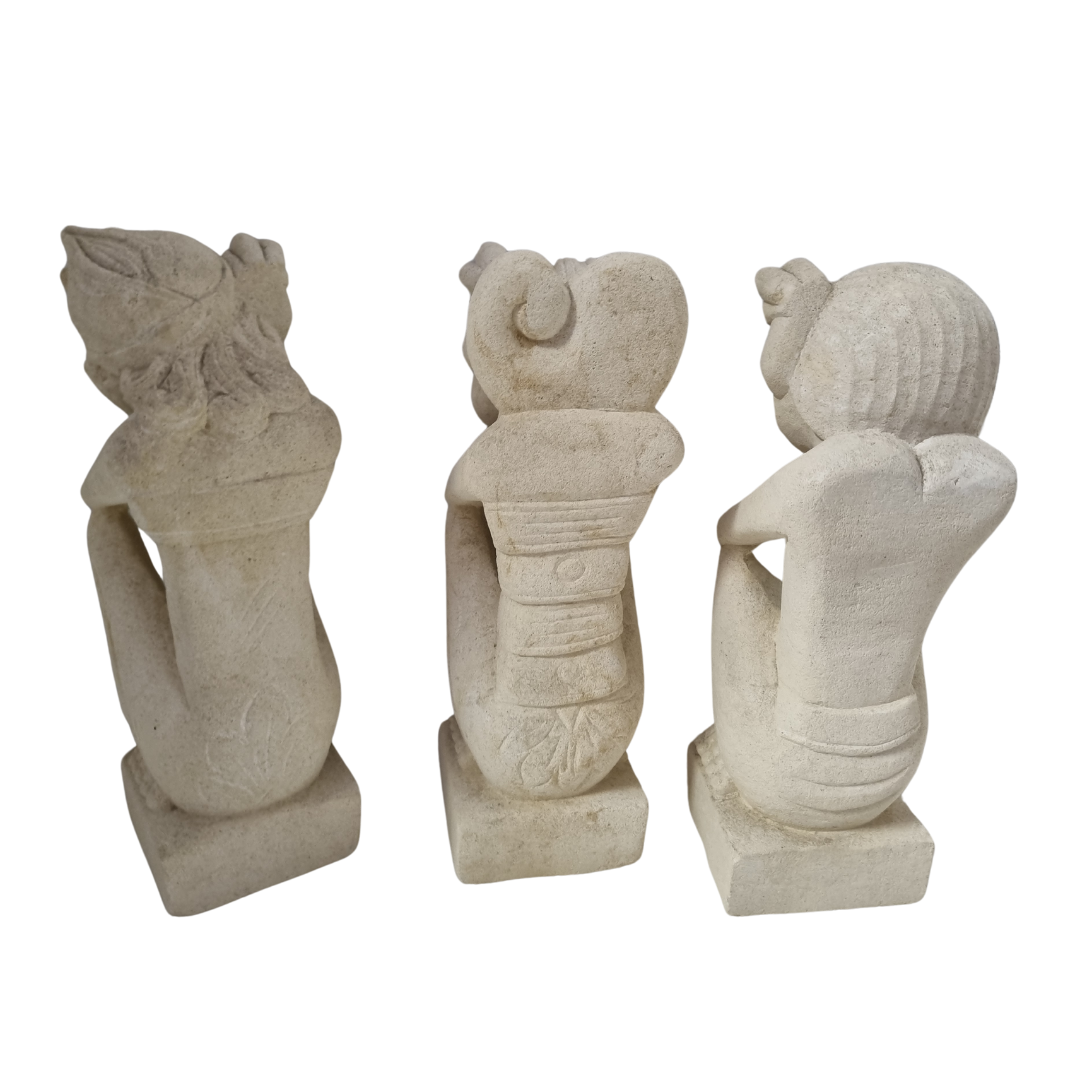 Balinese Limestone Dreamtime Couple