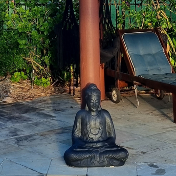 Garden Statue Offering Buddha