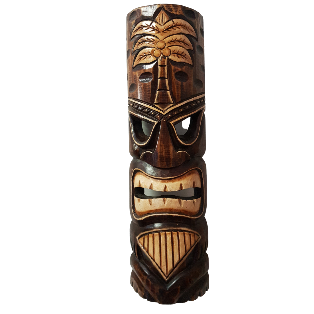 Tiki Mask Tribal Wal