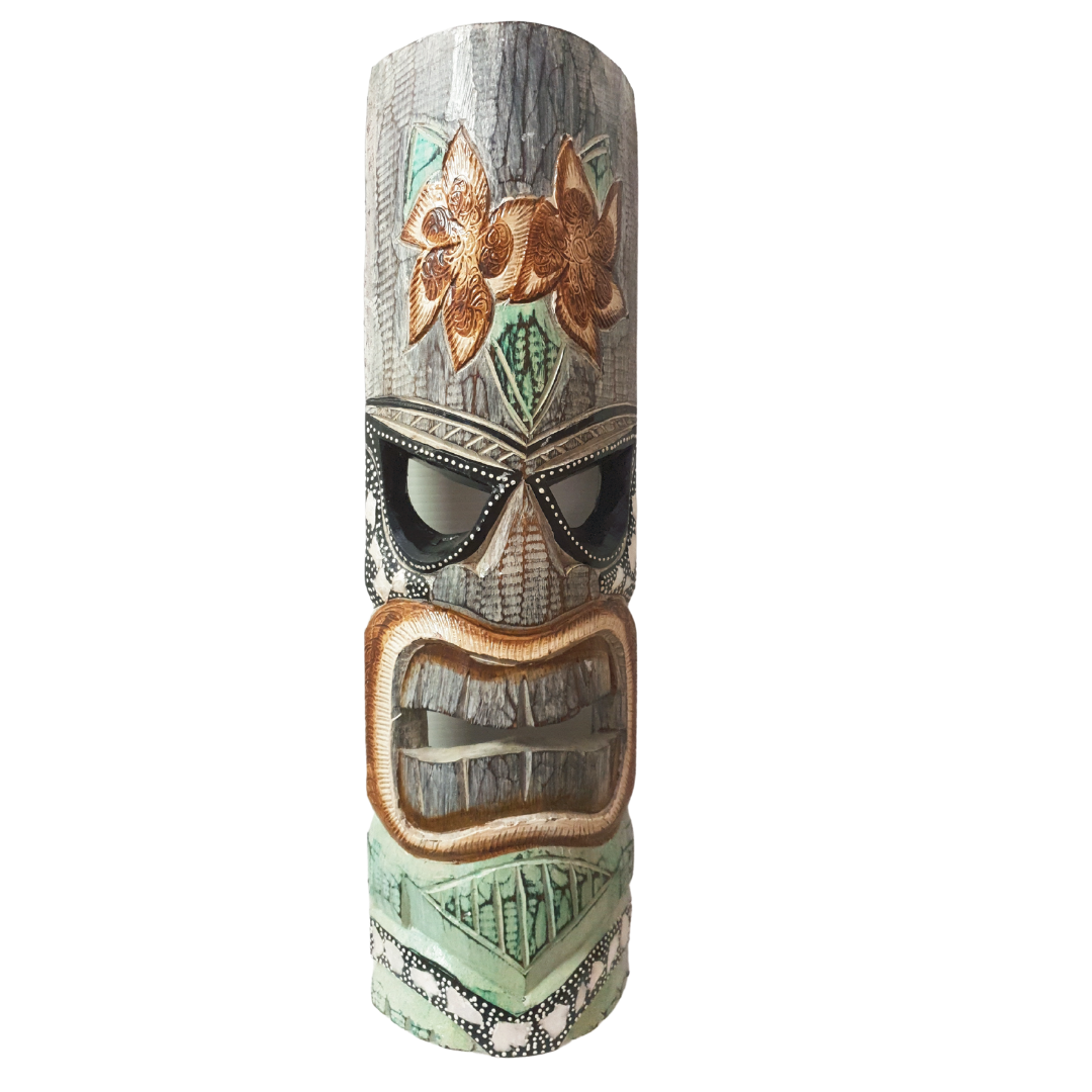 Tiki Mask Tribal Wall Art 