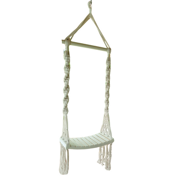 Boho Bliss Macrame Swing