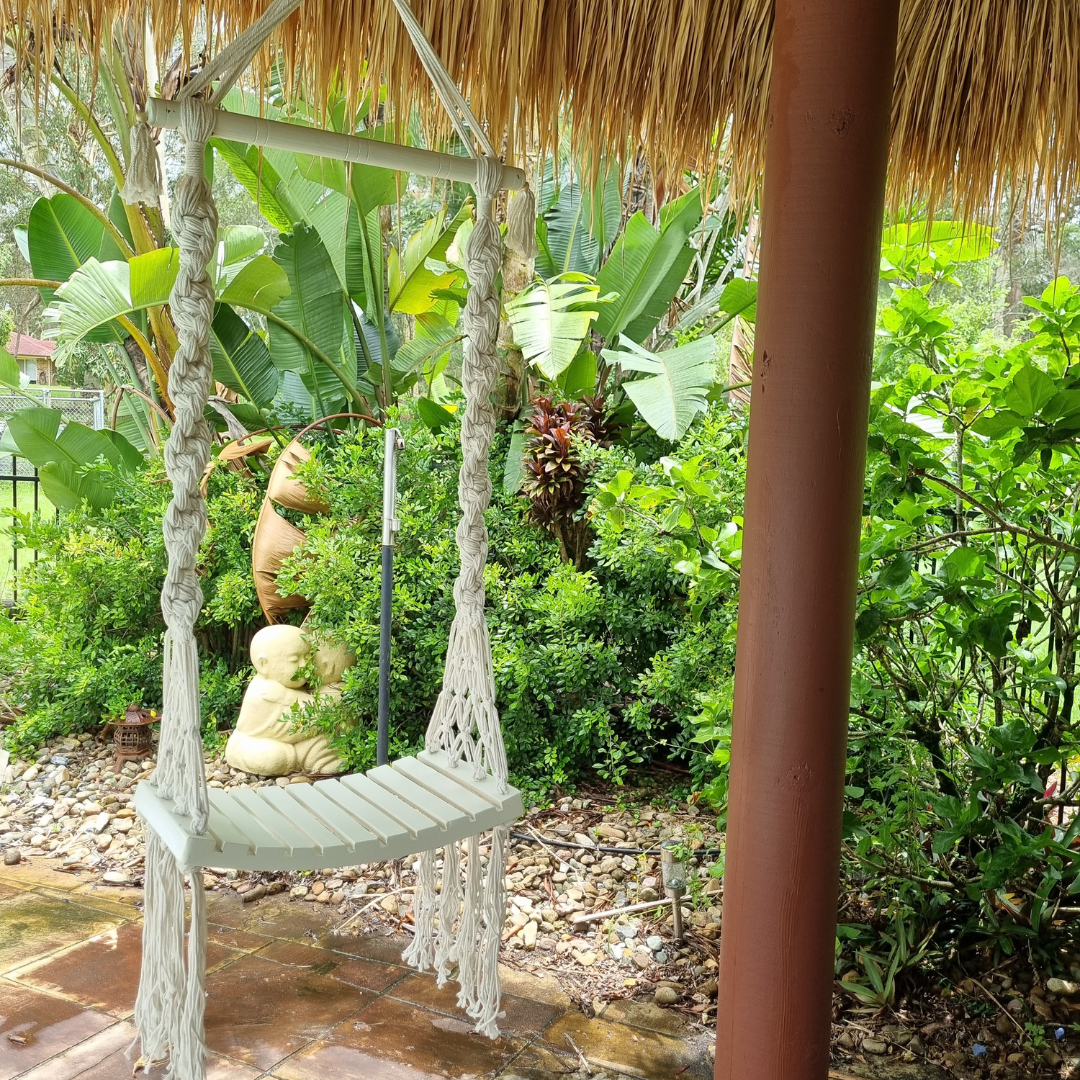 Boho Bliss Macrame Swing