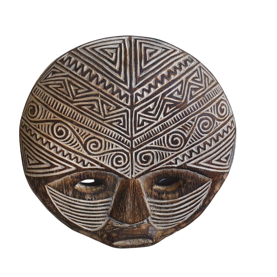 Tribal Mask Wooden Design