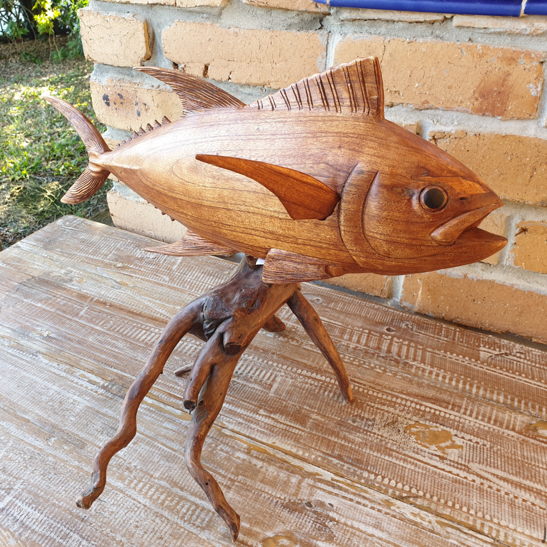 Wooden Tuna Fish