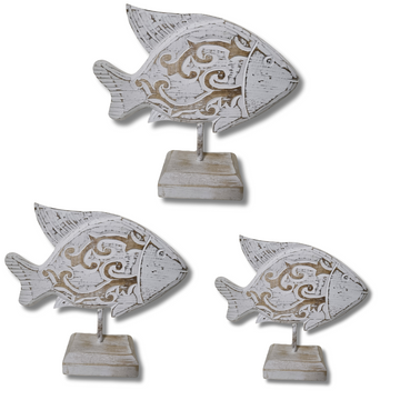 Boho Style Fish Decor