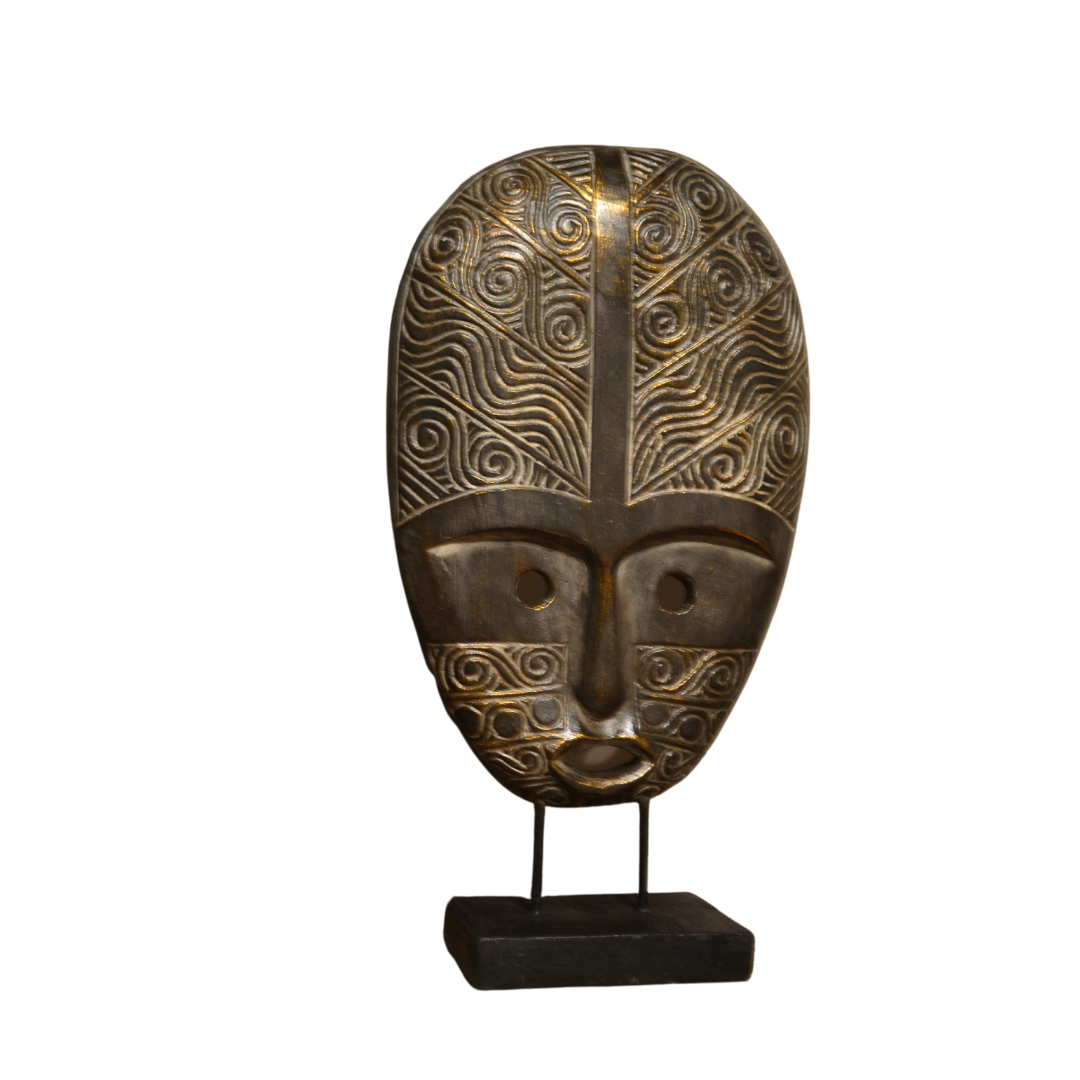 Tribal Mask Wooden Design