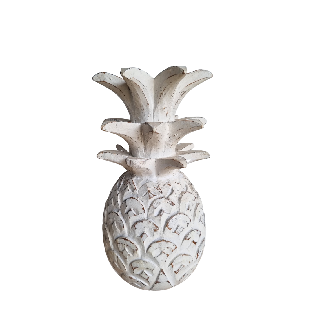 Pineapple Wooden White Wash 