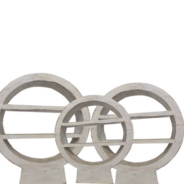 Circular Console Table Décor set