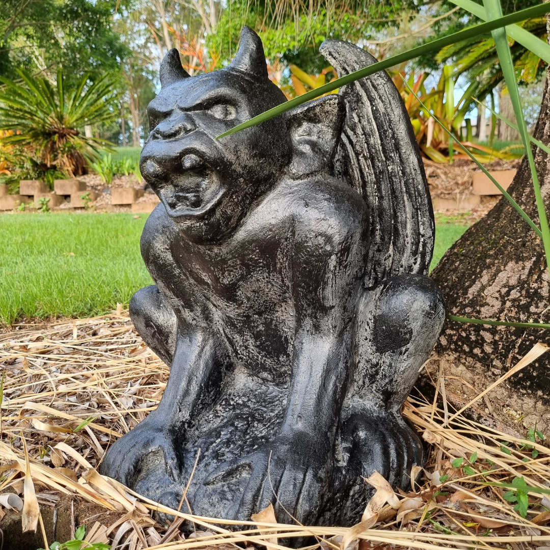 Gargoyle Garden Statues Rustic Style