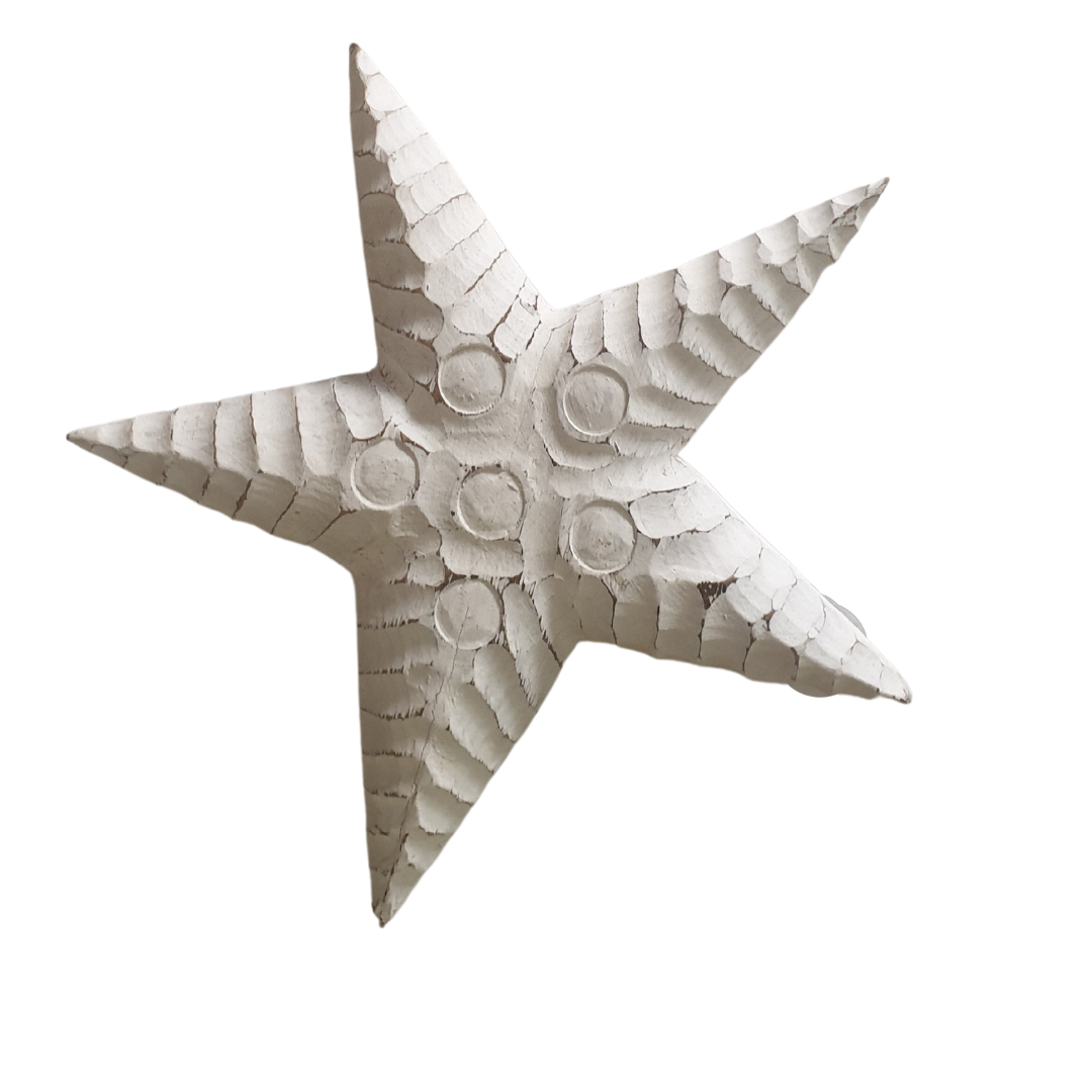 Wooden Star Fish art