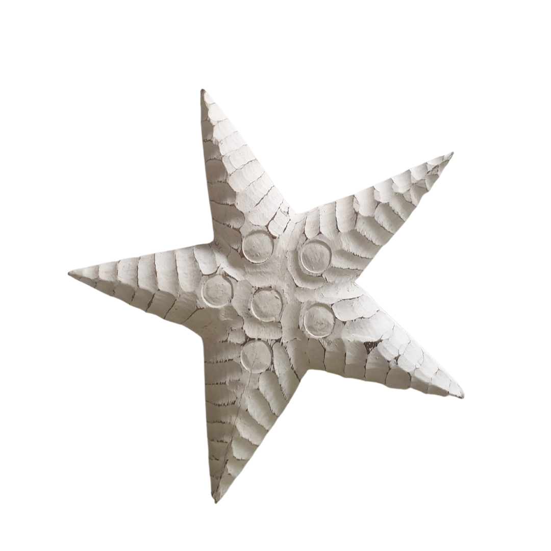 Wooden Star Fish art