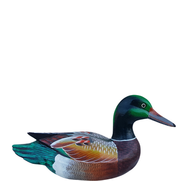 Wild Duck Wooden Carving