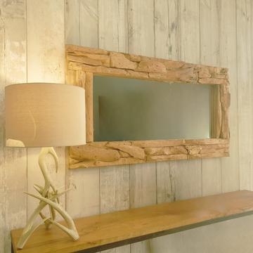 Driftwood Mirror Large Rectangle