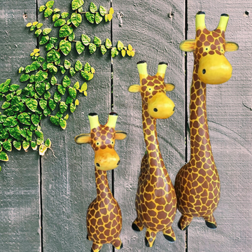 Nursery Room Decor Giraffe Set