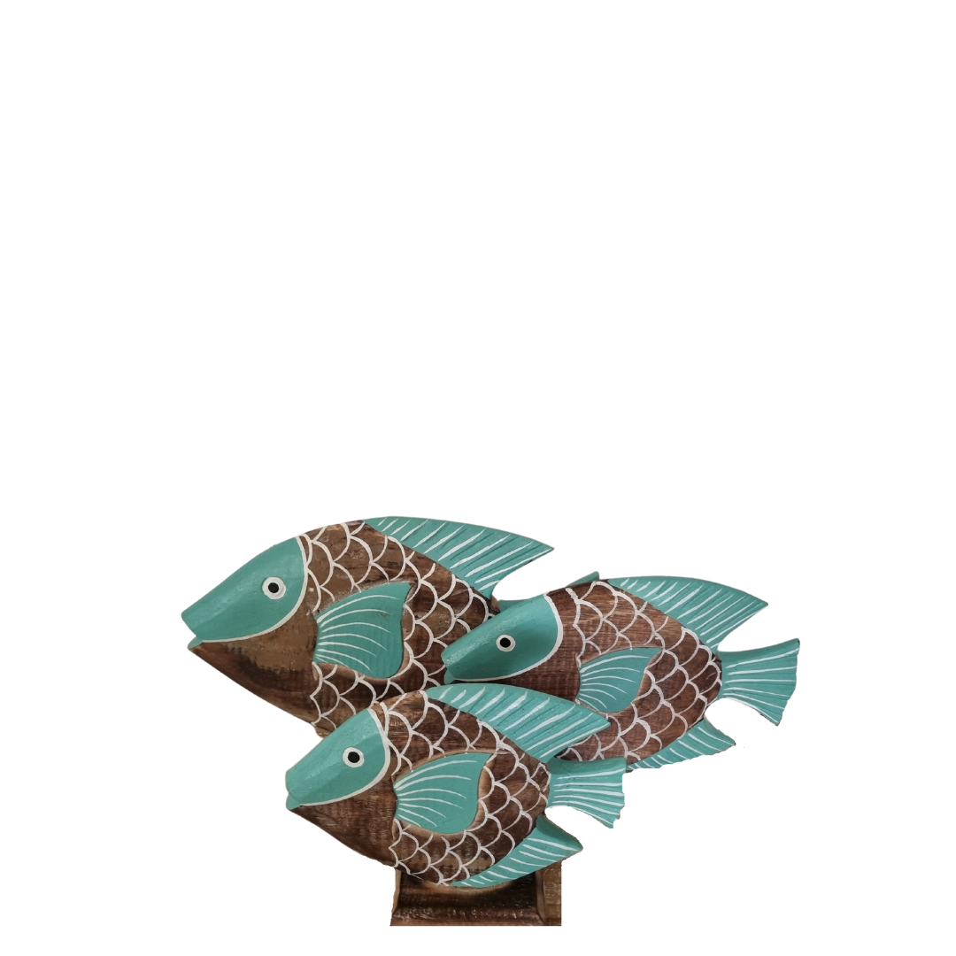 Tropical Fish Decor Turquoise