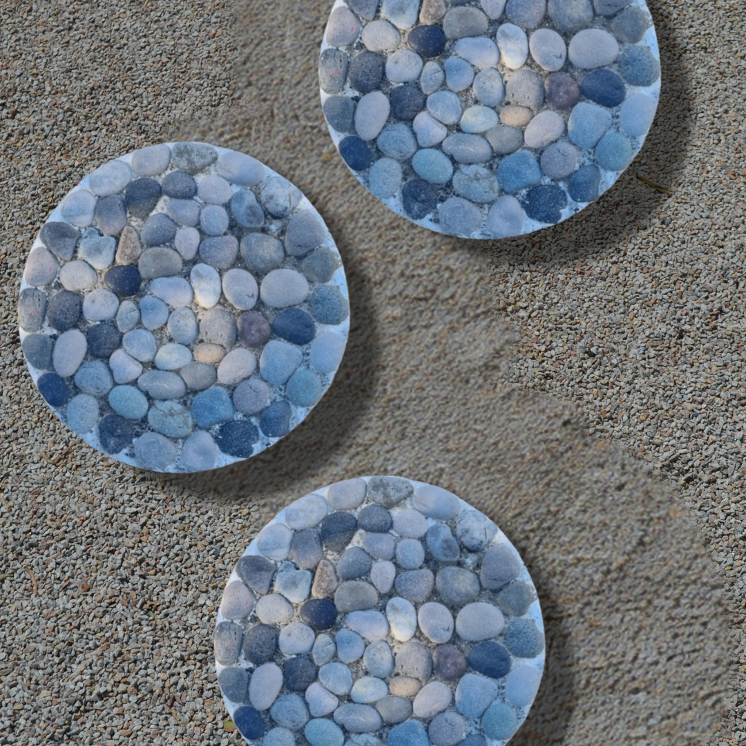 Balinese Garden Pebble Stepping Stones