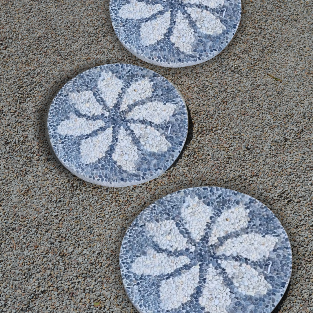 Balinese Garden Pebble Stepping Stones