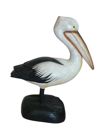 Wooden Pelican Décor