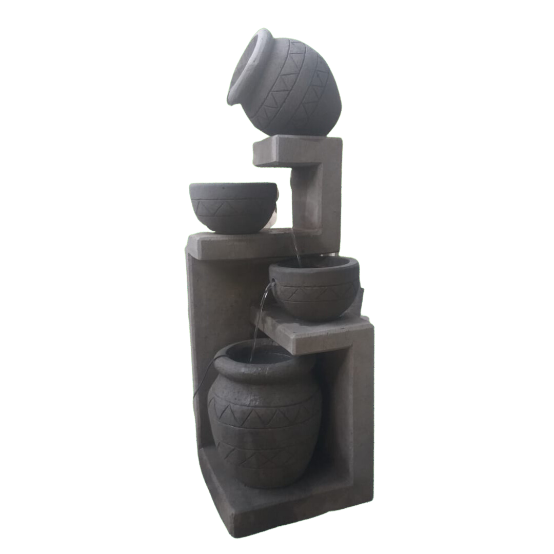 Pot Style Cascading Water Feature