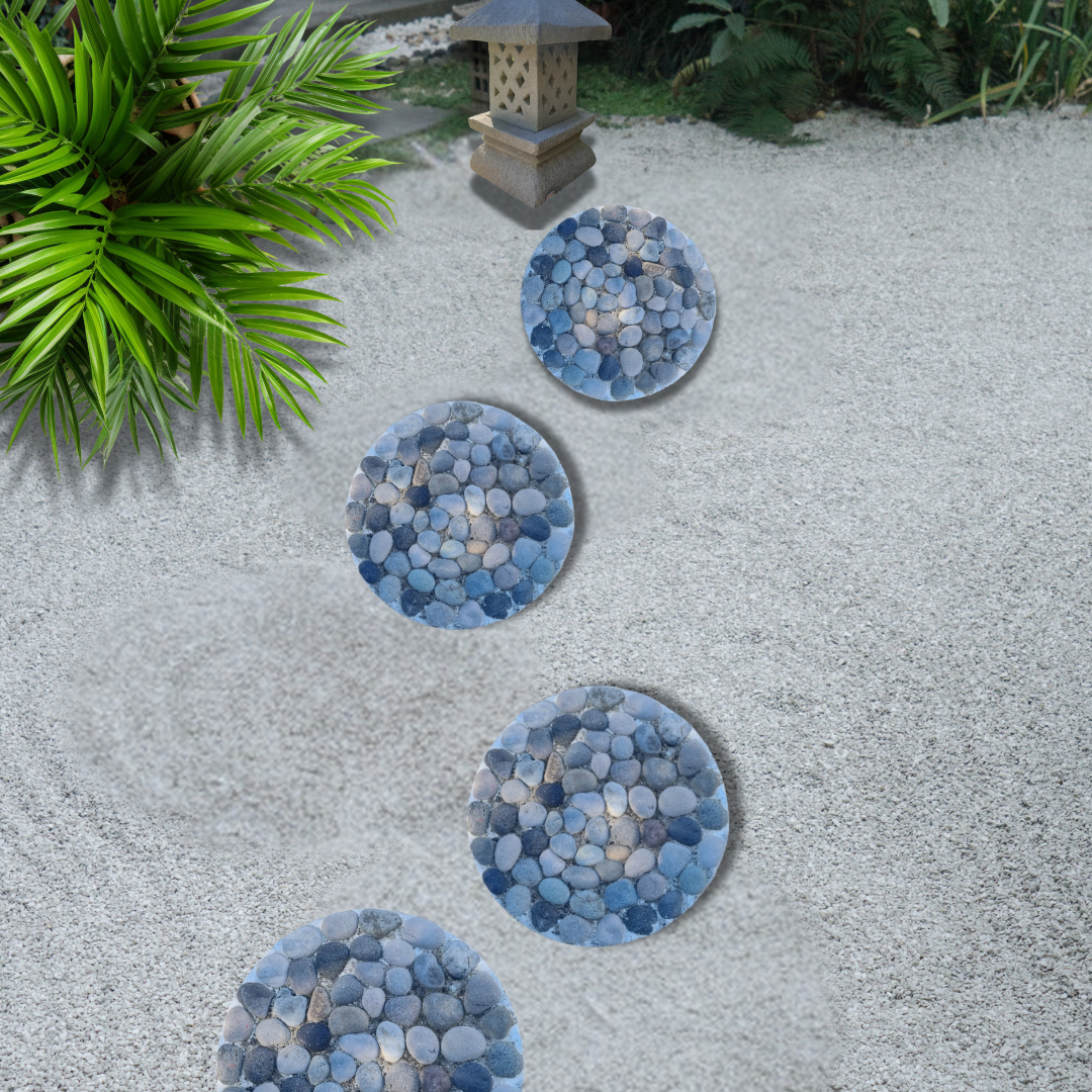 Balinese Garden Pebble Stepping Stones