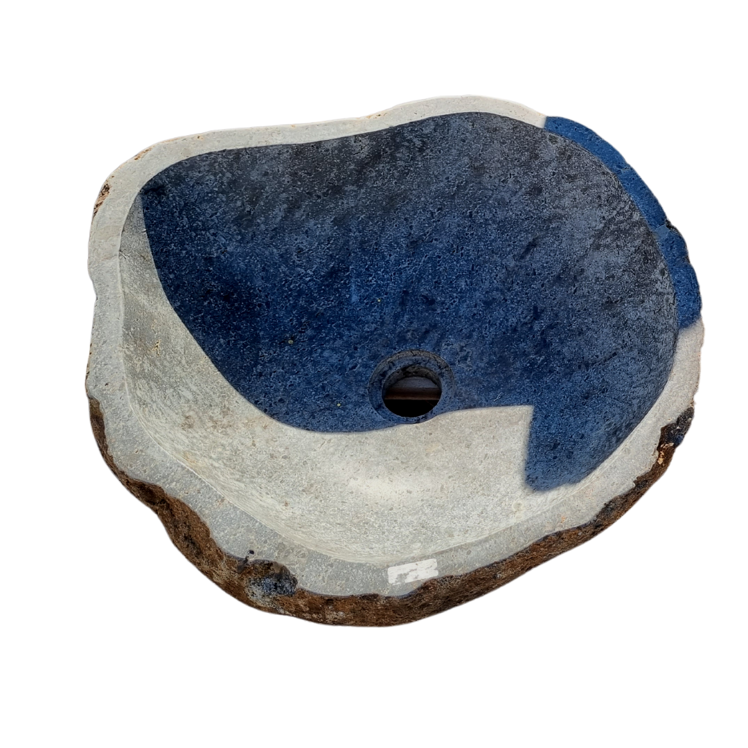 Natural River Stone Basin