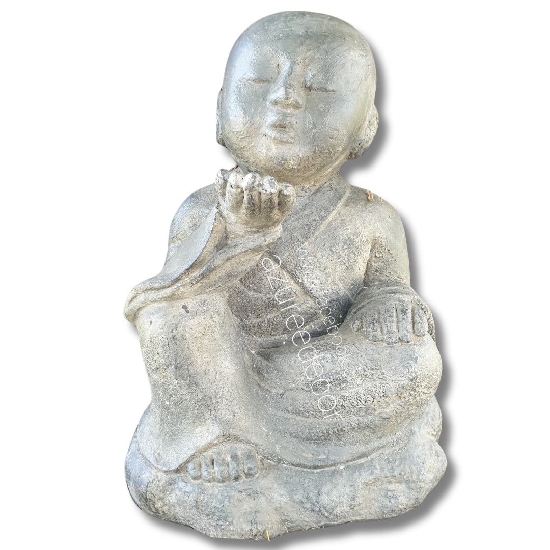 Kiss Blowing Buddha Monk Statue