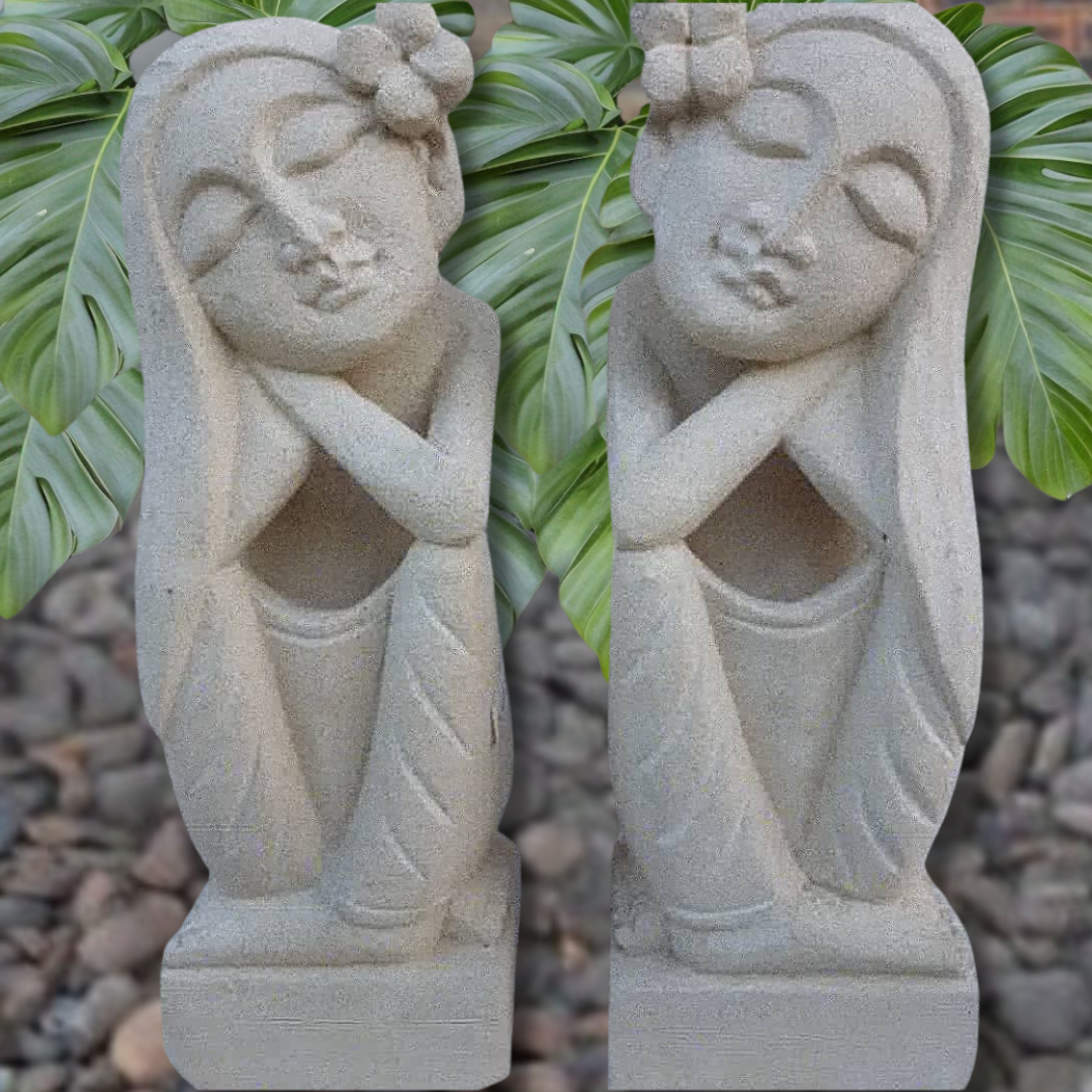 Balinese Limestone Dreamtime Couple