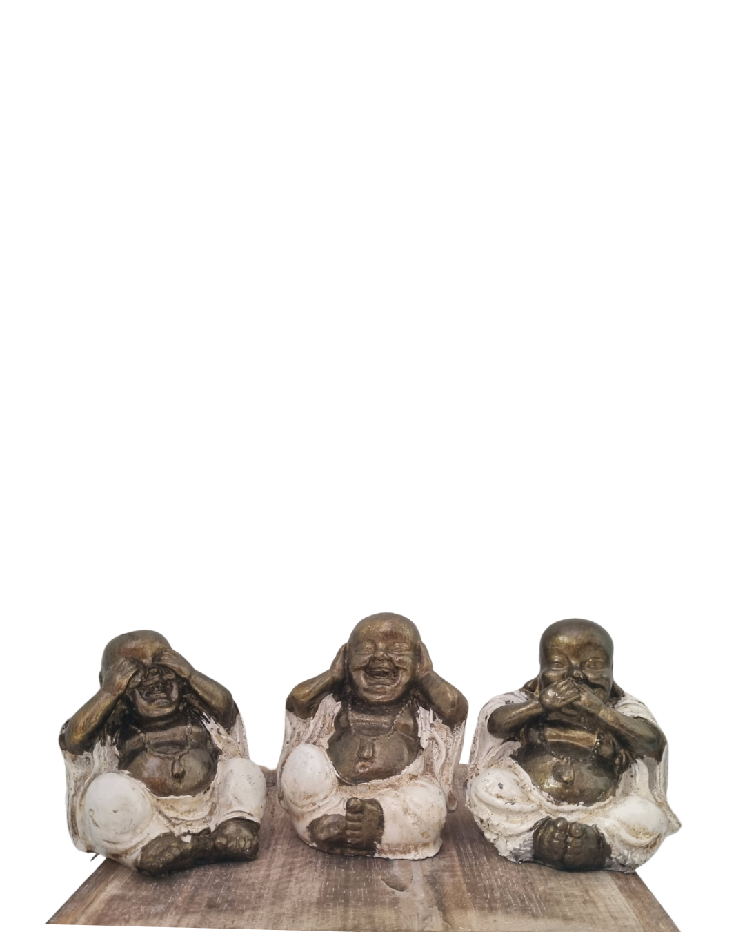 Three Wise Buddhas: Joyful Enlightenment