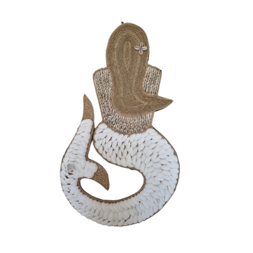 Mermaid Shell Wall Hanging