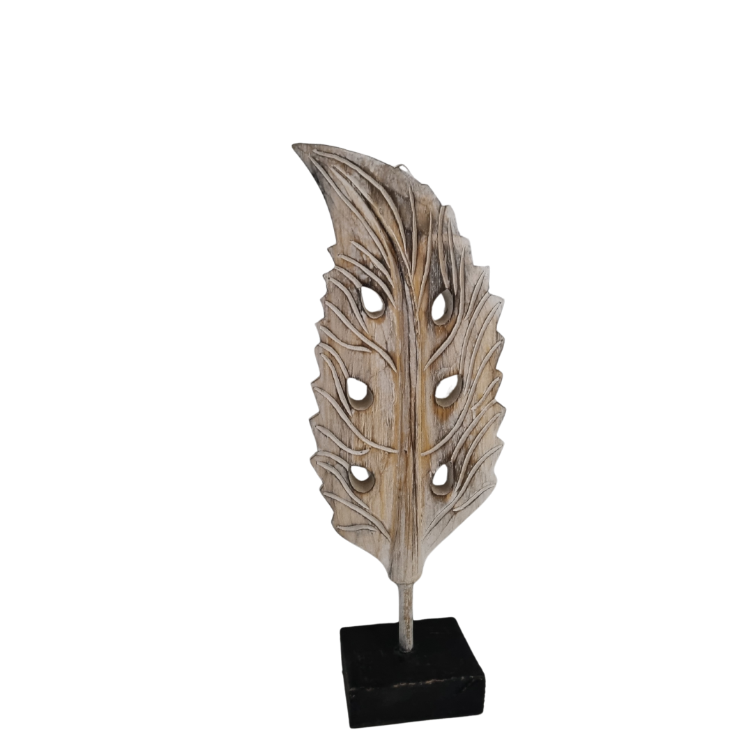 Leaf Wooden Art Decor