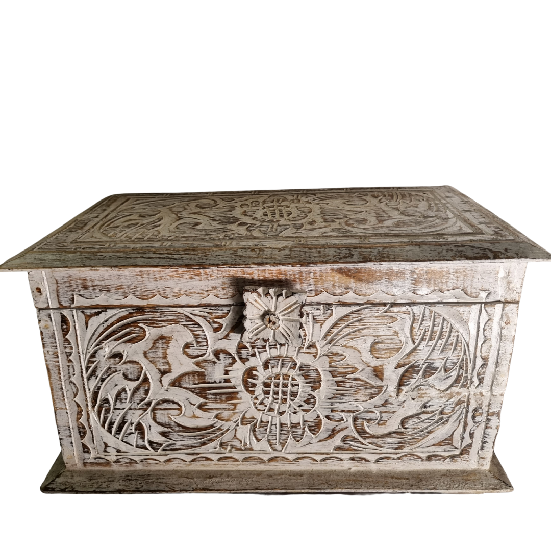 Balinese Style Wooden Box Large 