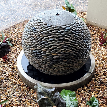 Pebble Round Ball Water Feature