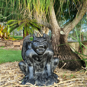 Gargoyle Garden Statues Rustic Style