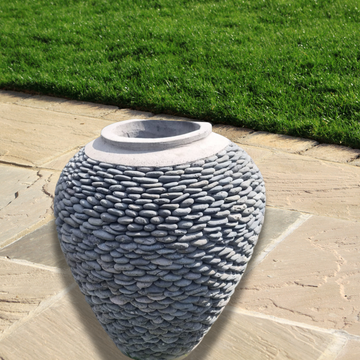 Balinese Pebble Garden Pots