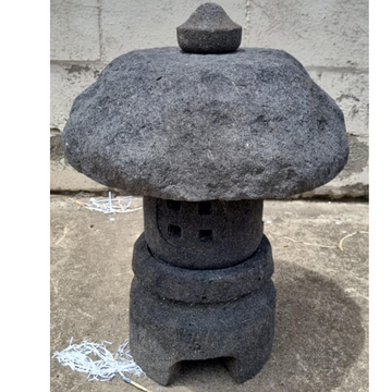 Lava Stone Garden Lantern