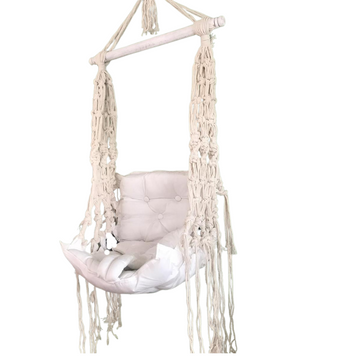 Hammock Natural Macrame Chair for Kids