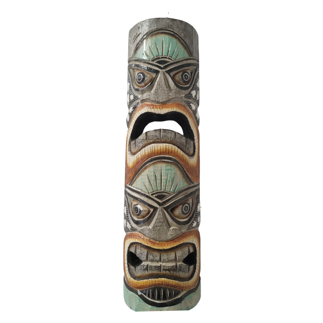 Tiki Mask Tribal Wall Art 