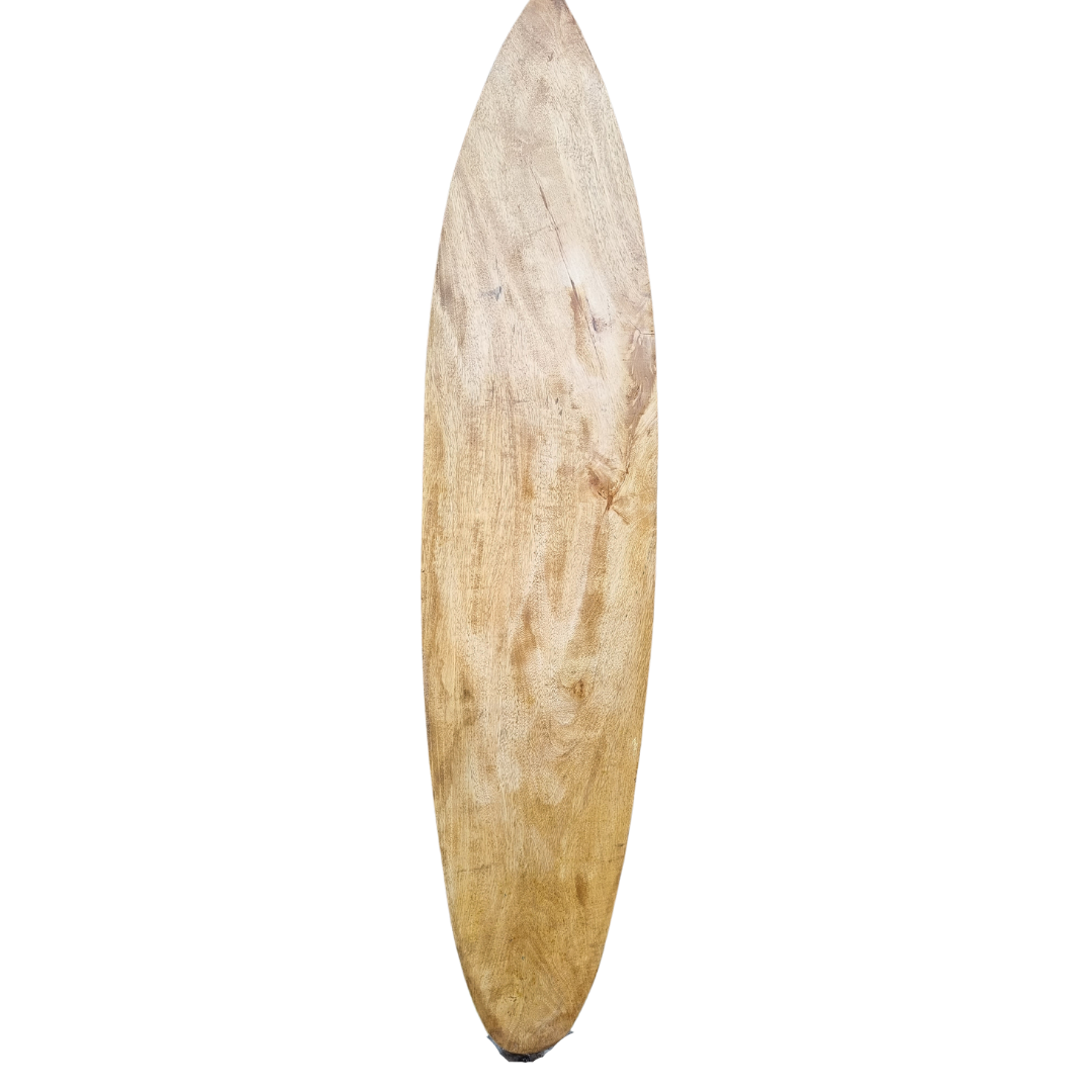 Wooden Surfboard Wall Art Green