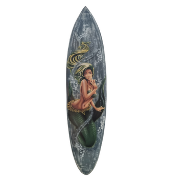 Mermaid Surf Board Wall Art