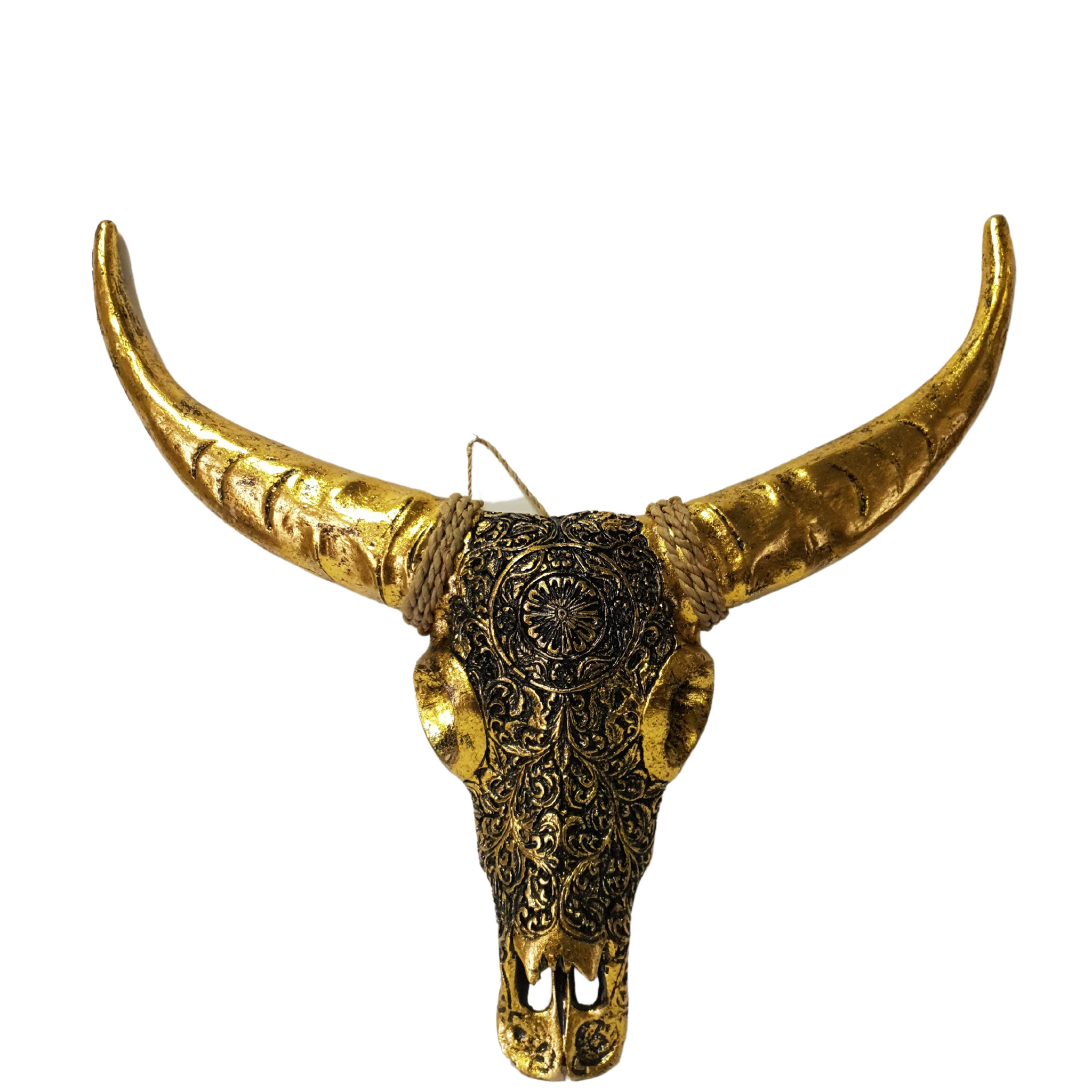 Boho Cow Bull Skull